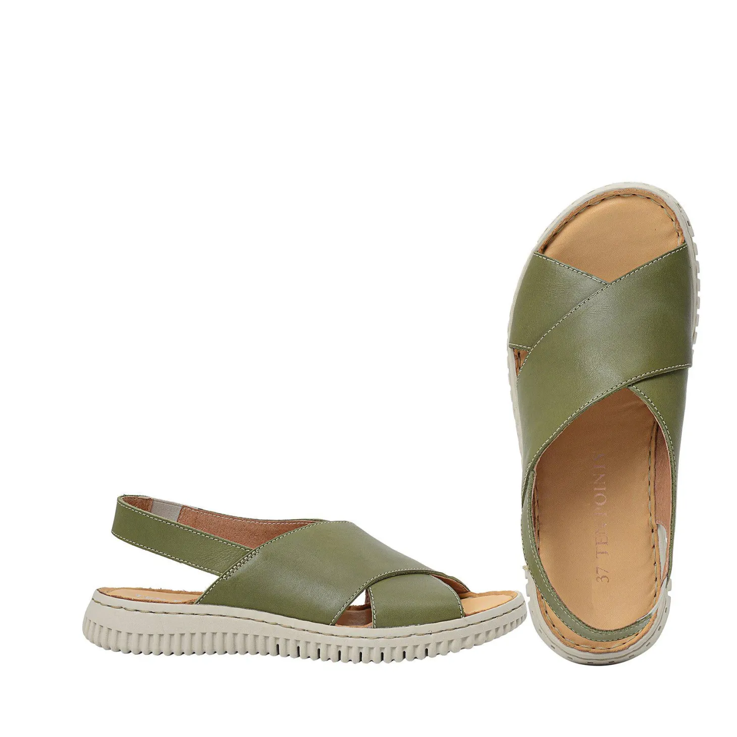 Gunilla Sandals — Khaki