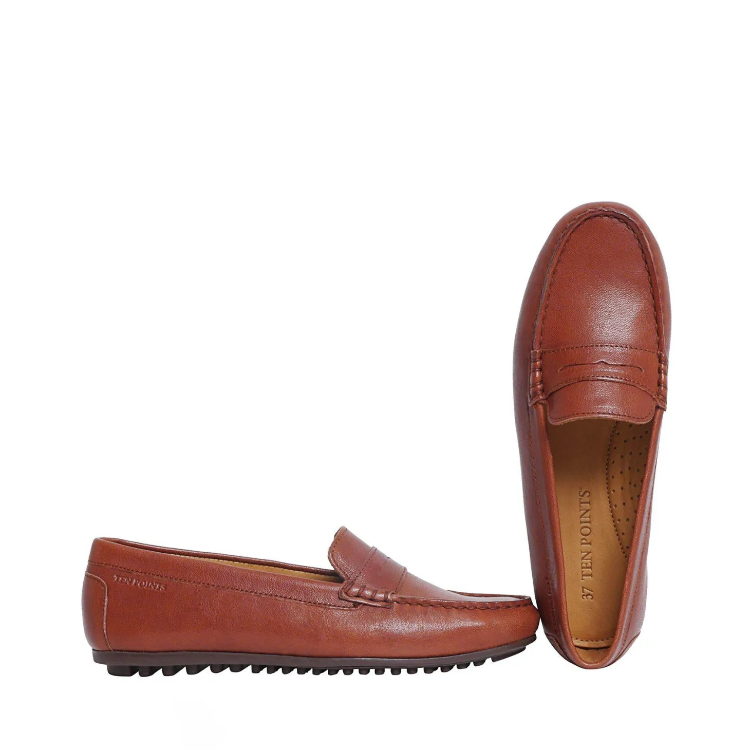 Indy Loafers — Roasted brown