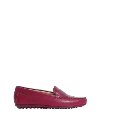 Indy Loafers — Ruby red
