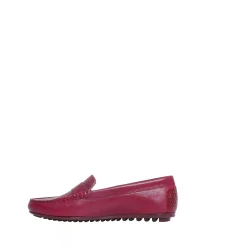 Indy Loafers — Ruby red