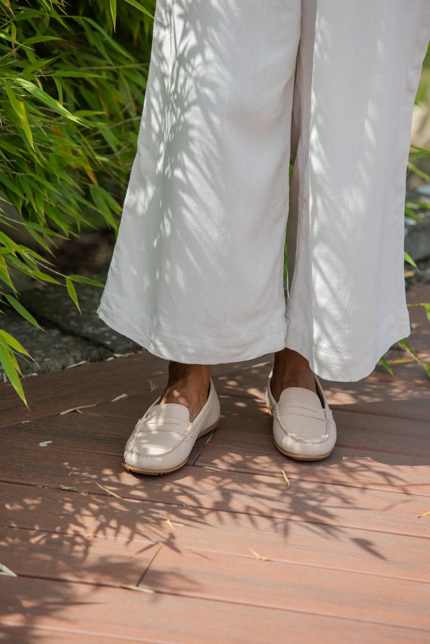 Indy Loafers — Stone