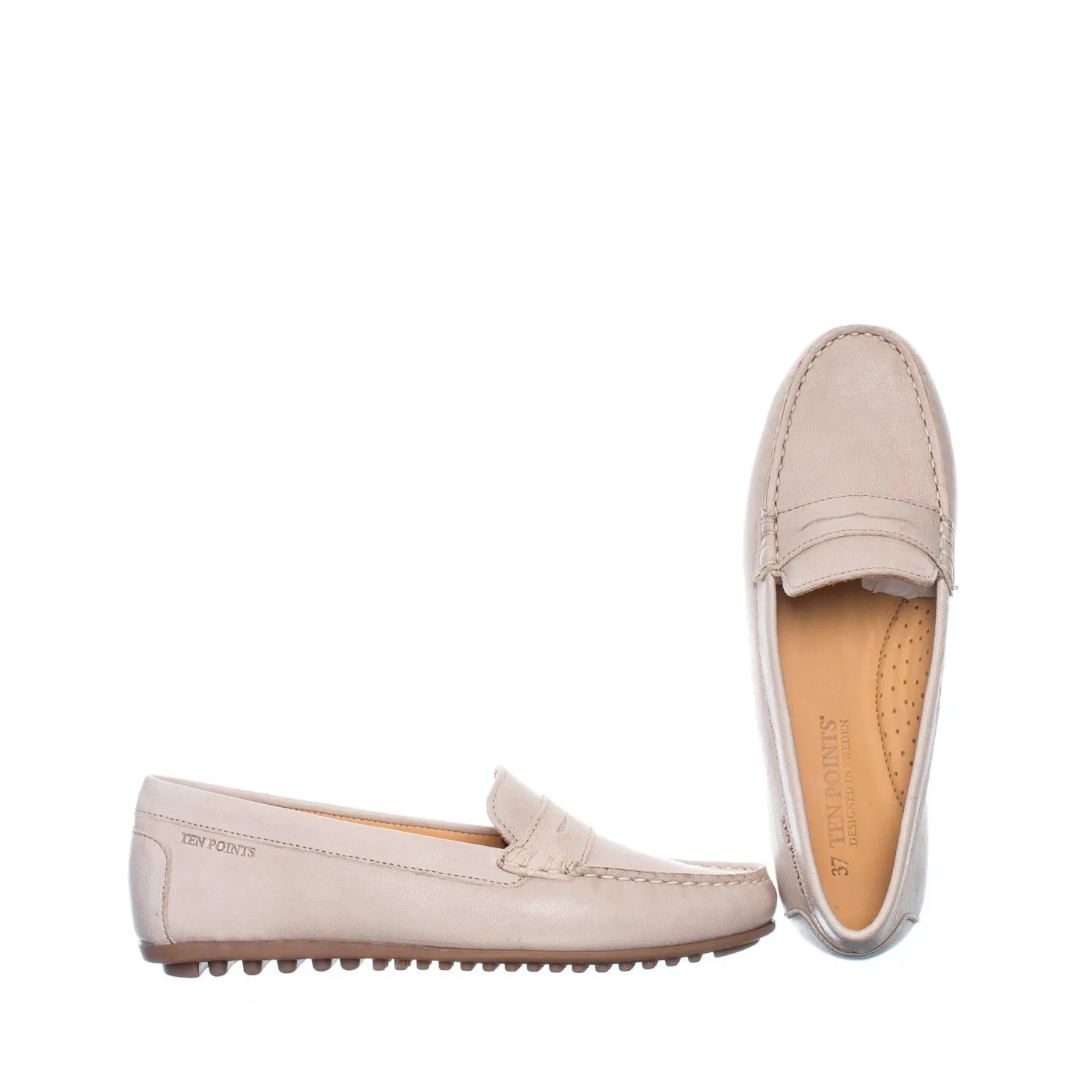 Indy Loafers — Stone