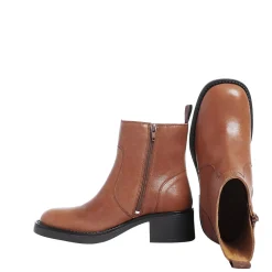 Ingrid Ankle boots — Cognac
