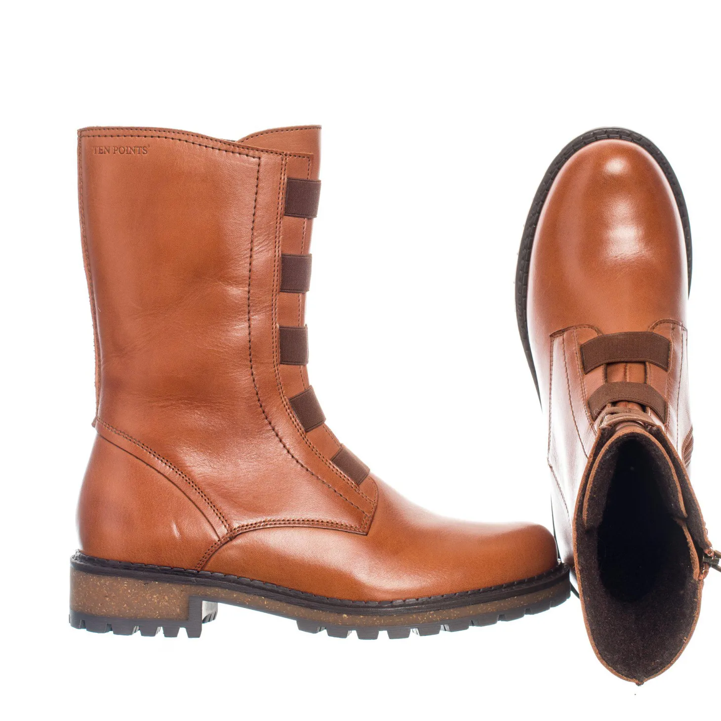 Isadora Warm boots — Cognac
