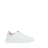 Isolde Sneakers — White/Silver