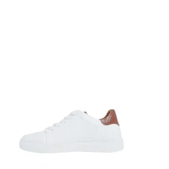Isolde Sneakers — White/Taupe