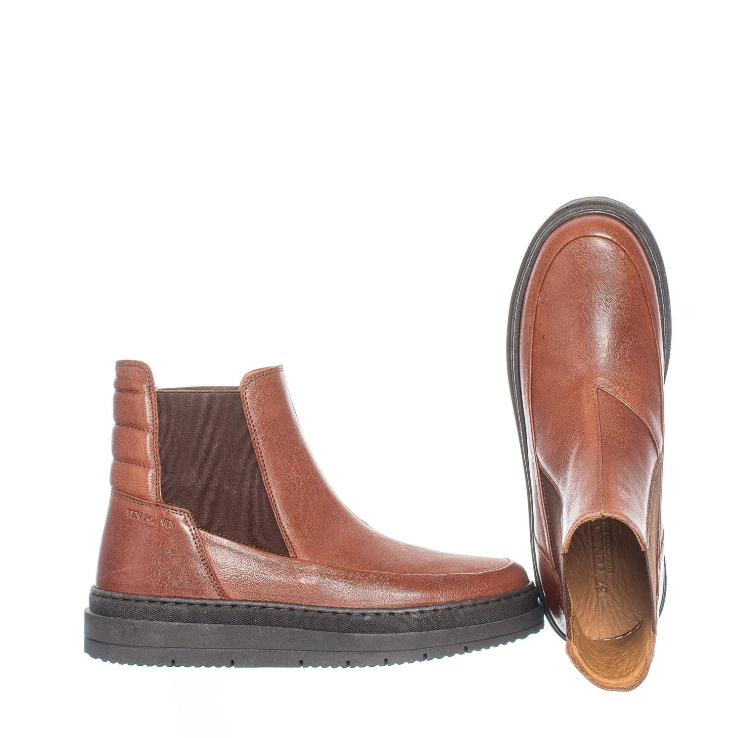 Larina Chelsea boots — Roasted brown