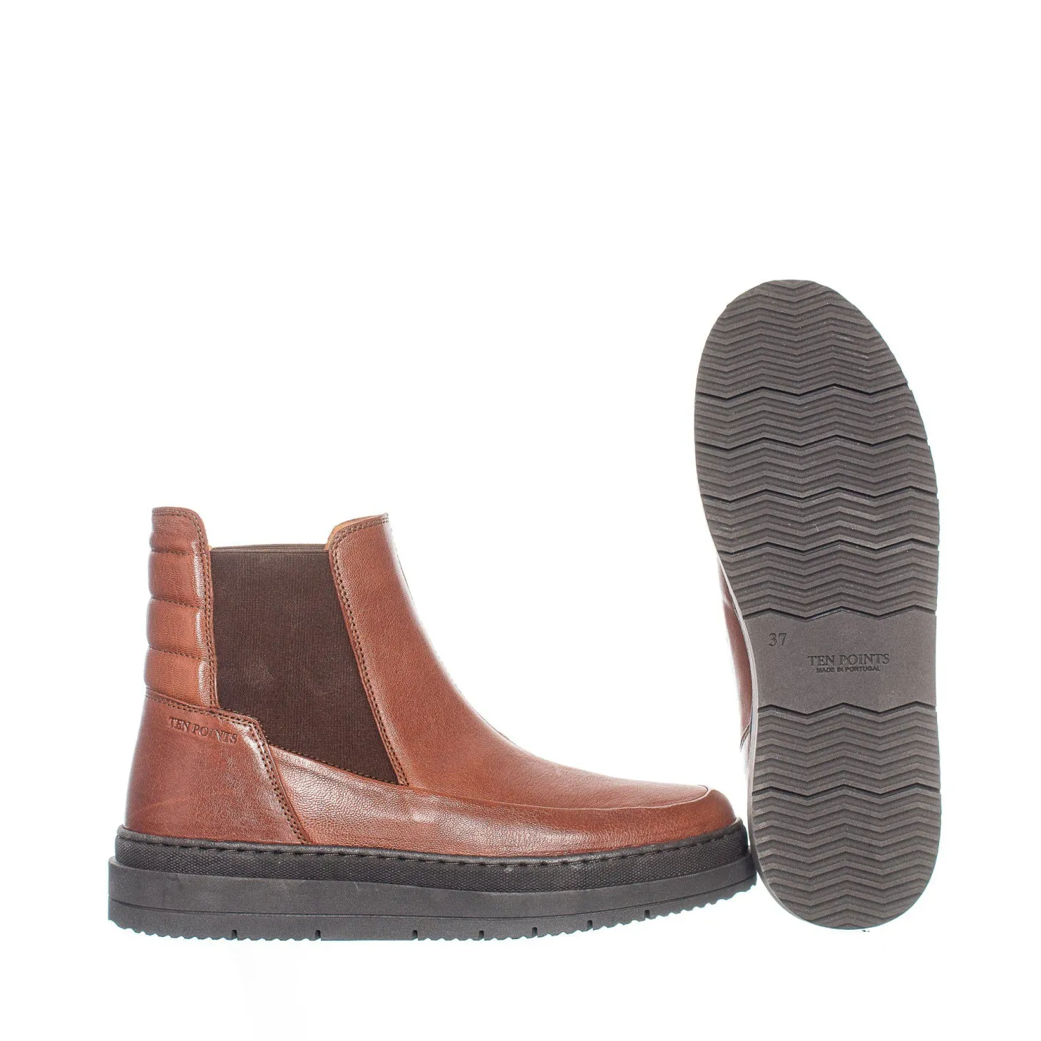 Larina Chelsea boots — Roasted brown