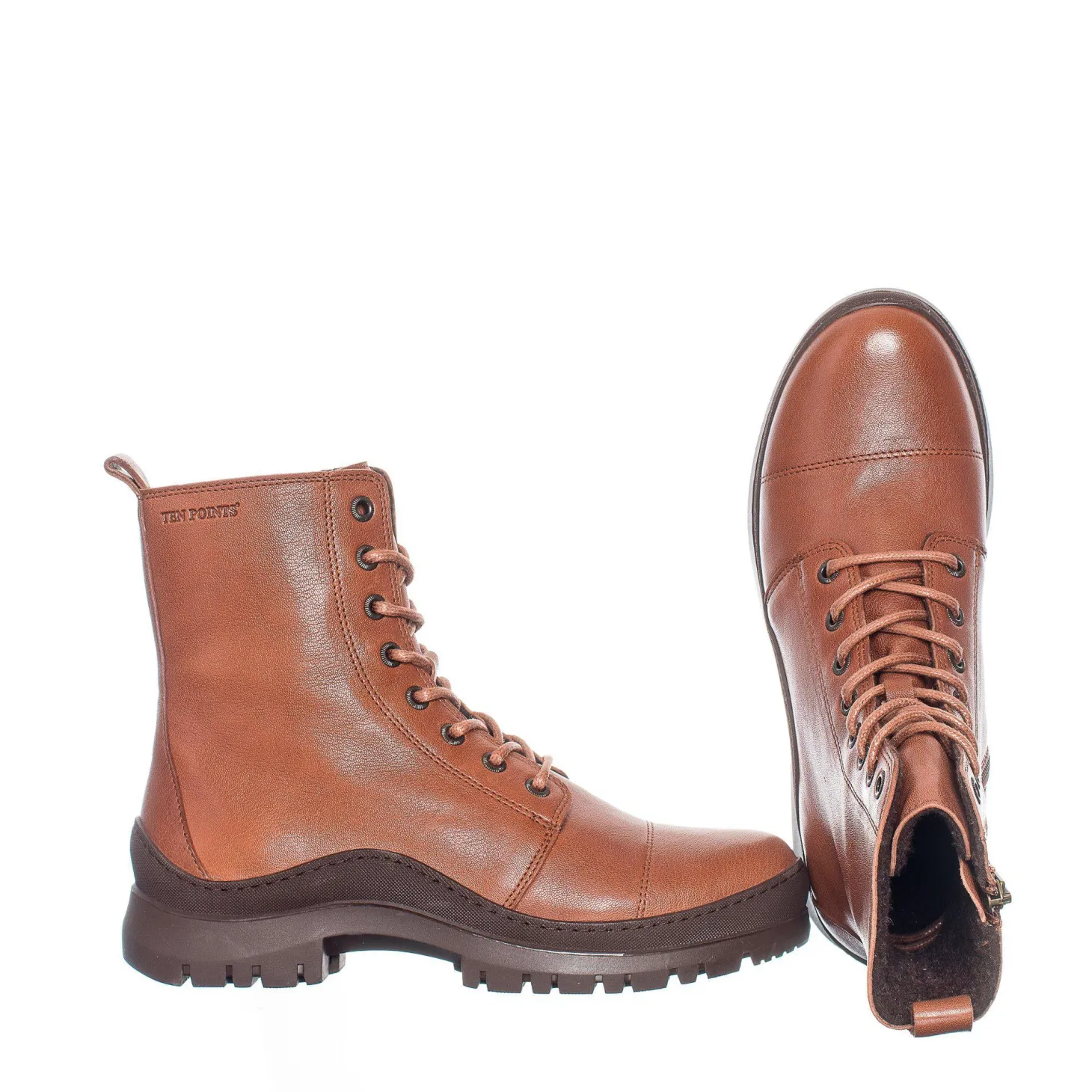 Lena Warm boots — Roasted brown