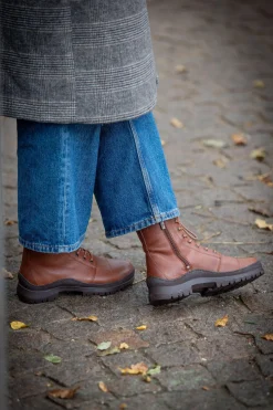 Lena Warm boots — Roasted brown