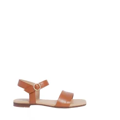 Madeleine Sandals — Cognac