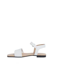 Madeleine Sandals — White