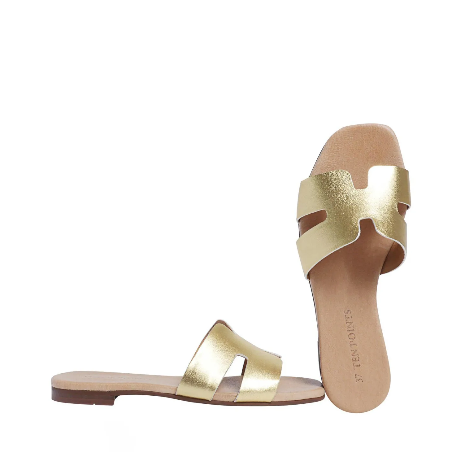 Madeleine Slip-in — Gold