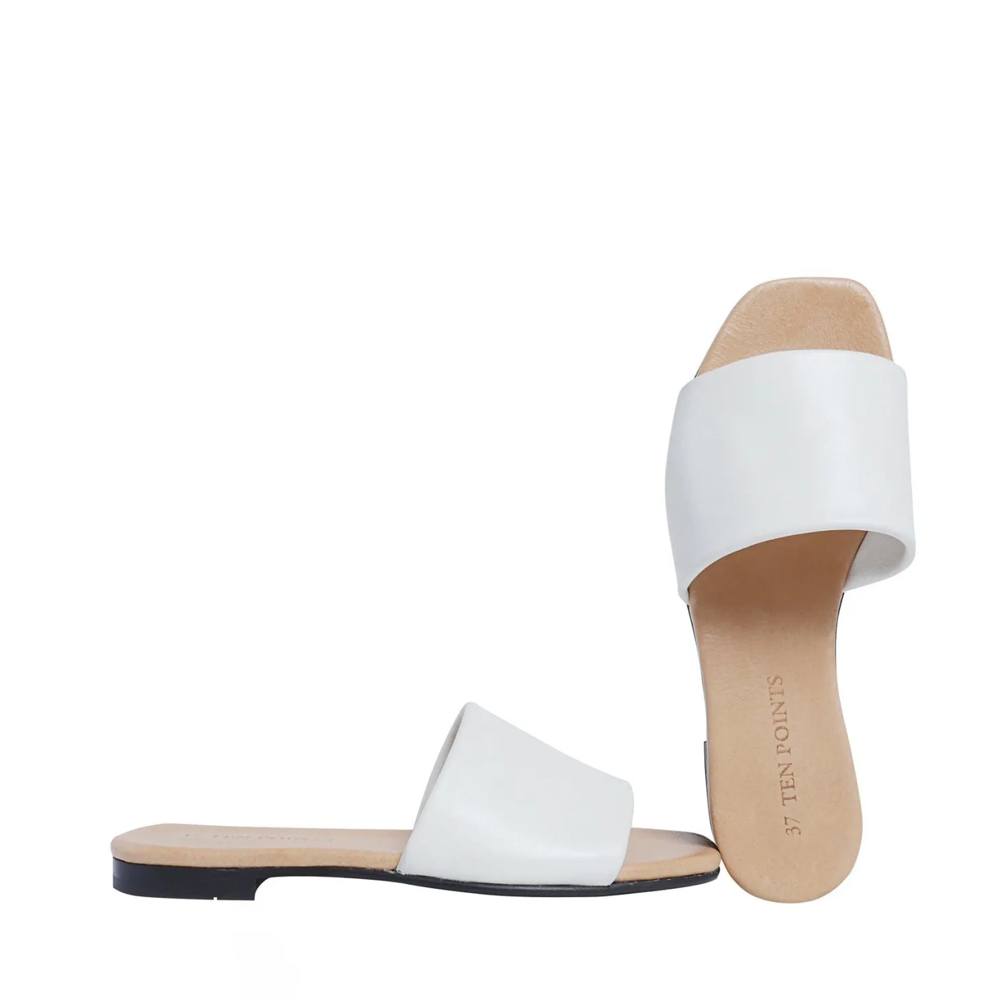 Madeleine Slip-in — White