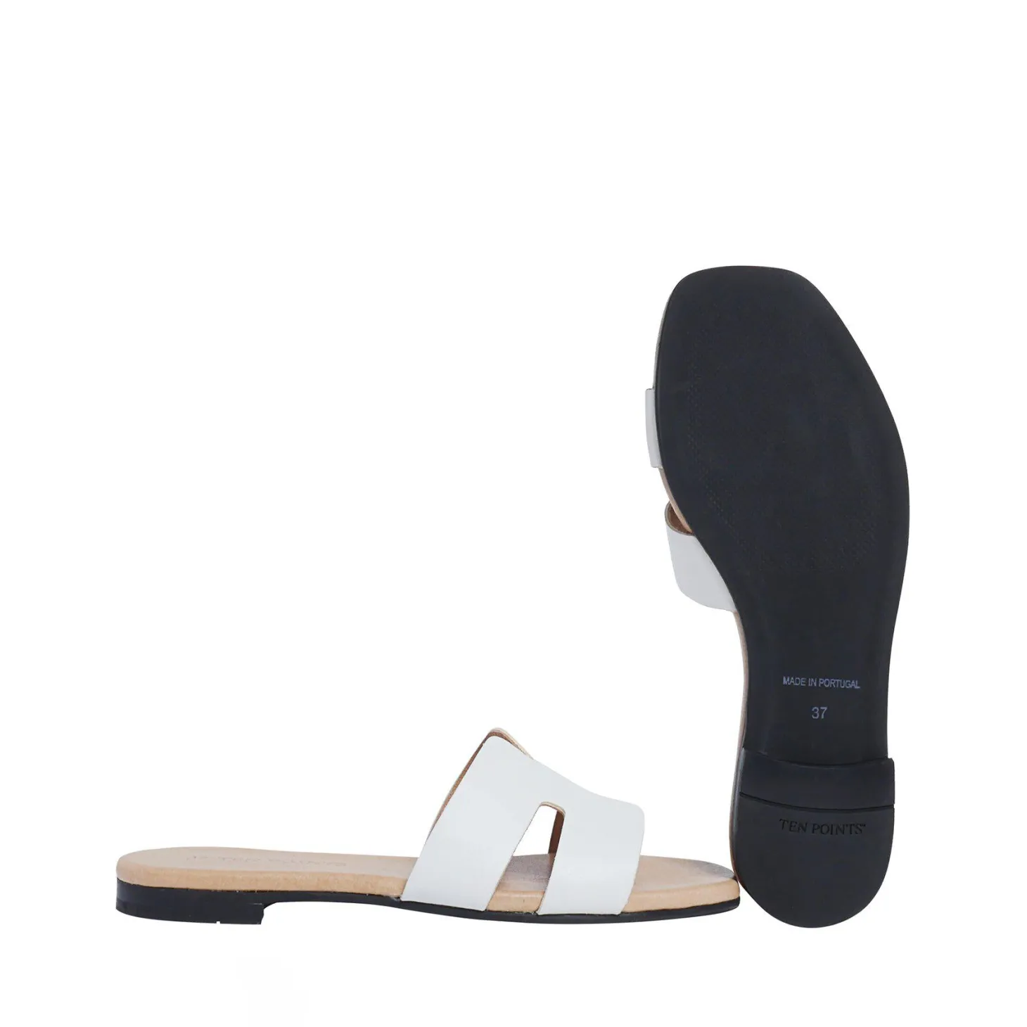Madeleine Slip-in — White