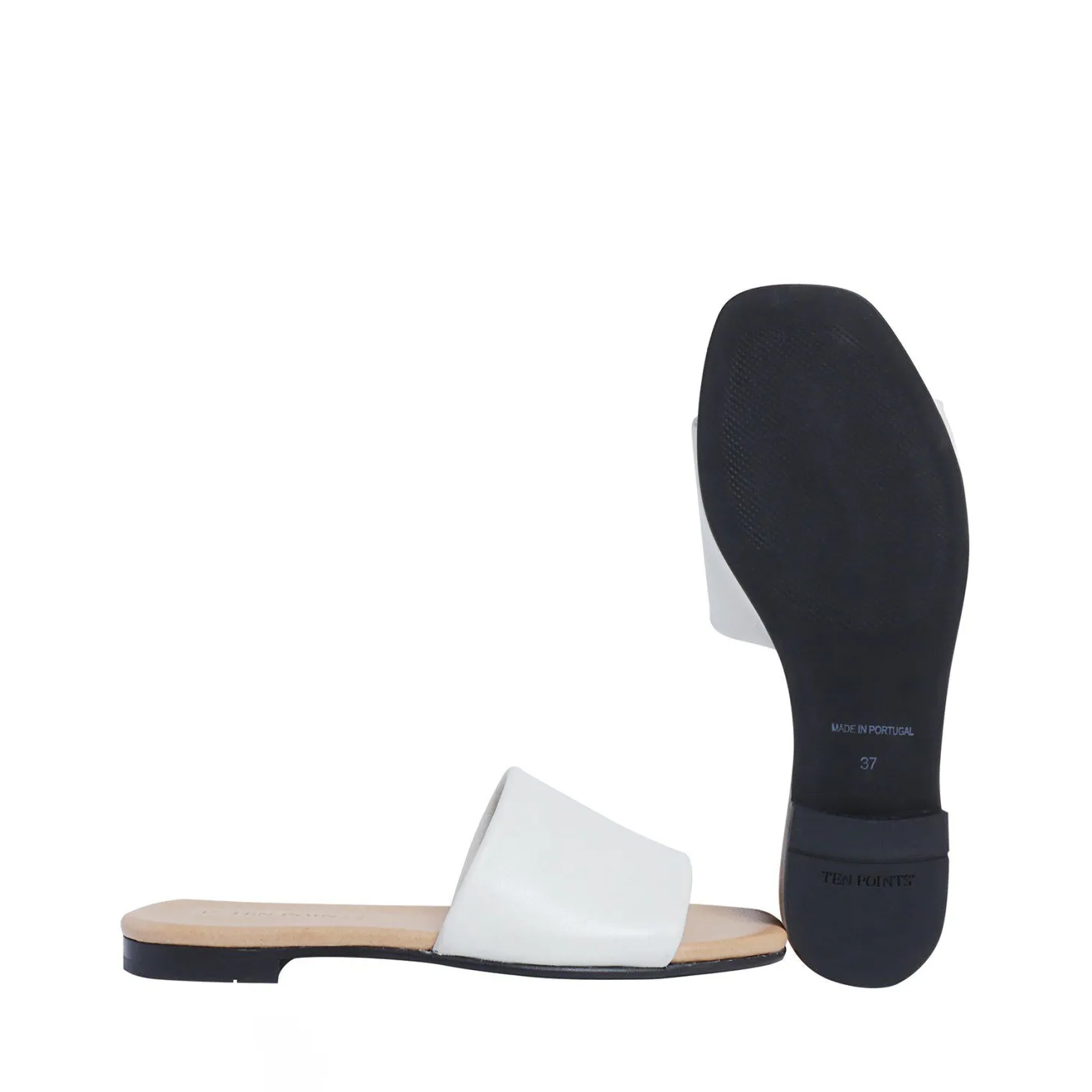 Madeleine Slip-in — White