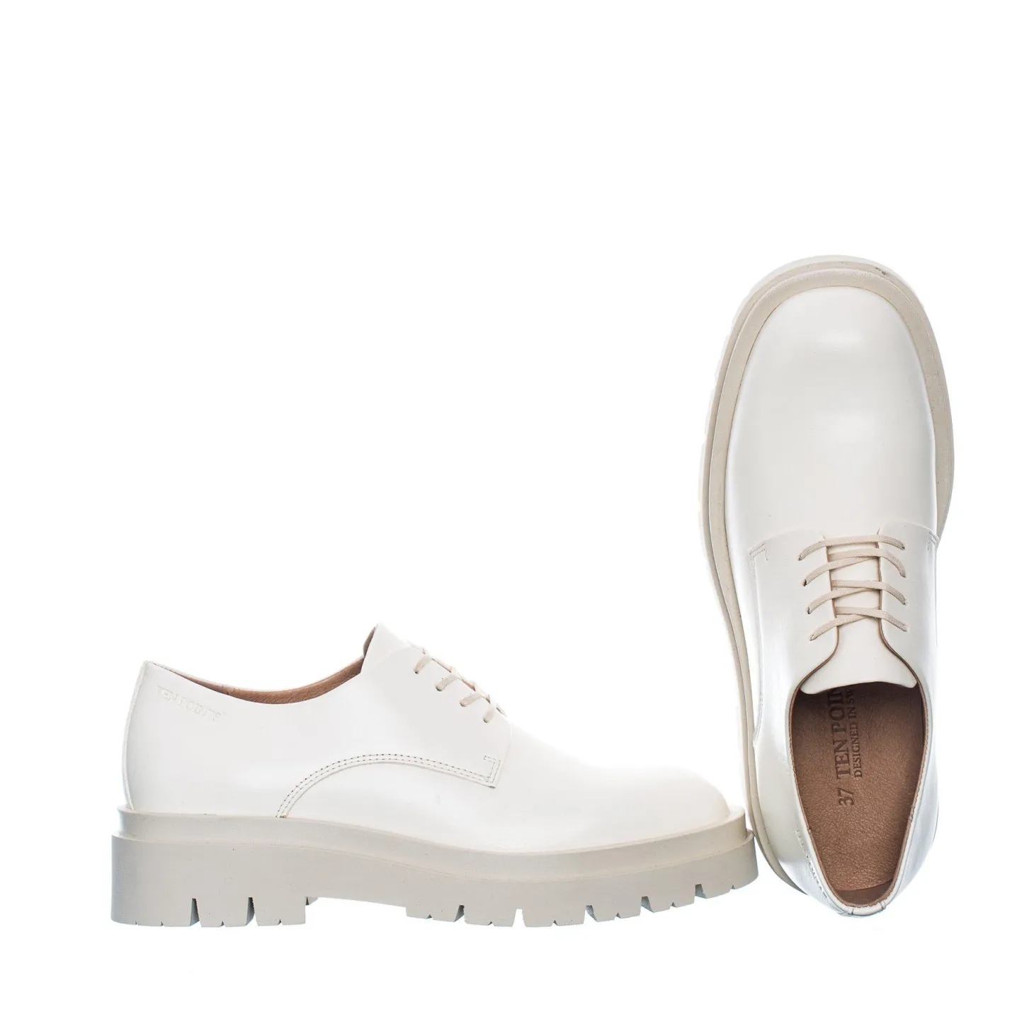 Margaret Laced shoes — Vanilla