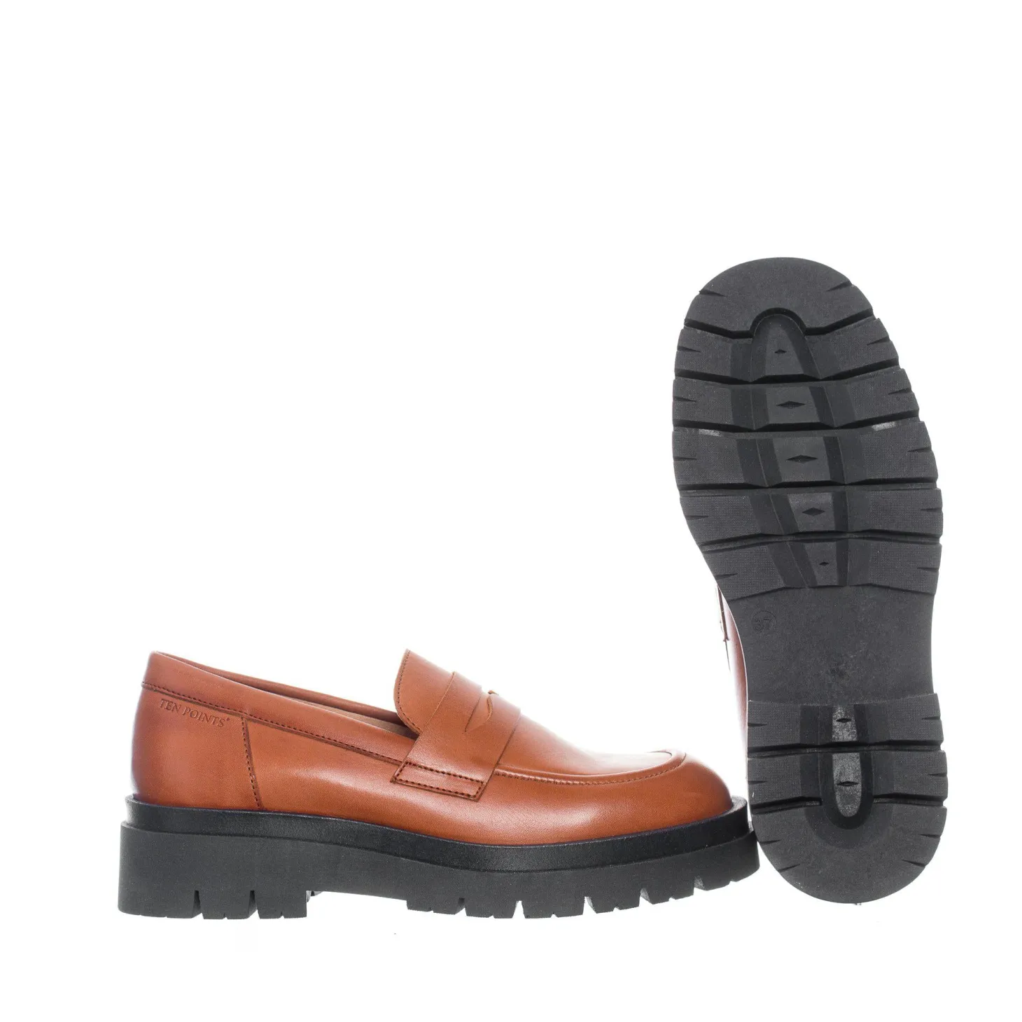 Margaret Loafers — Cognac