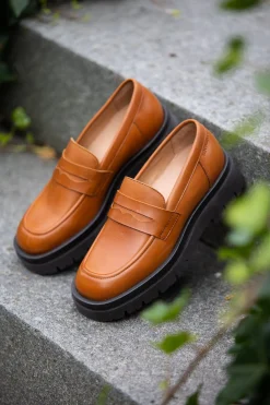 Margaret Loafers — Cognac