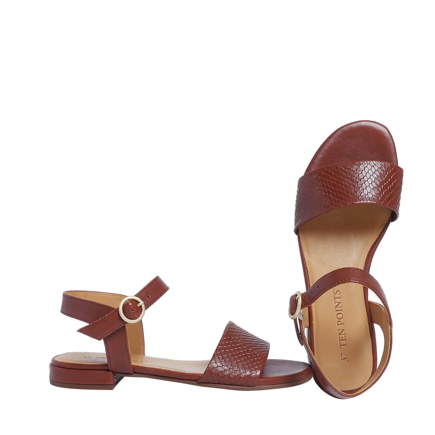 Marianne Sandals — Roasted brown