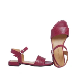 Marianne Sandals — Ruby red