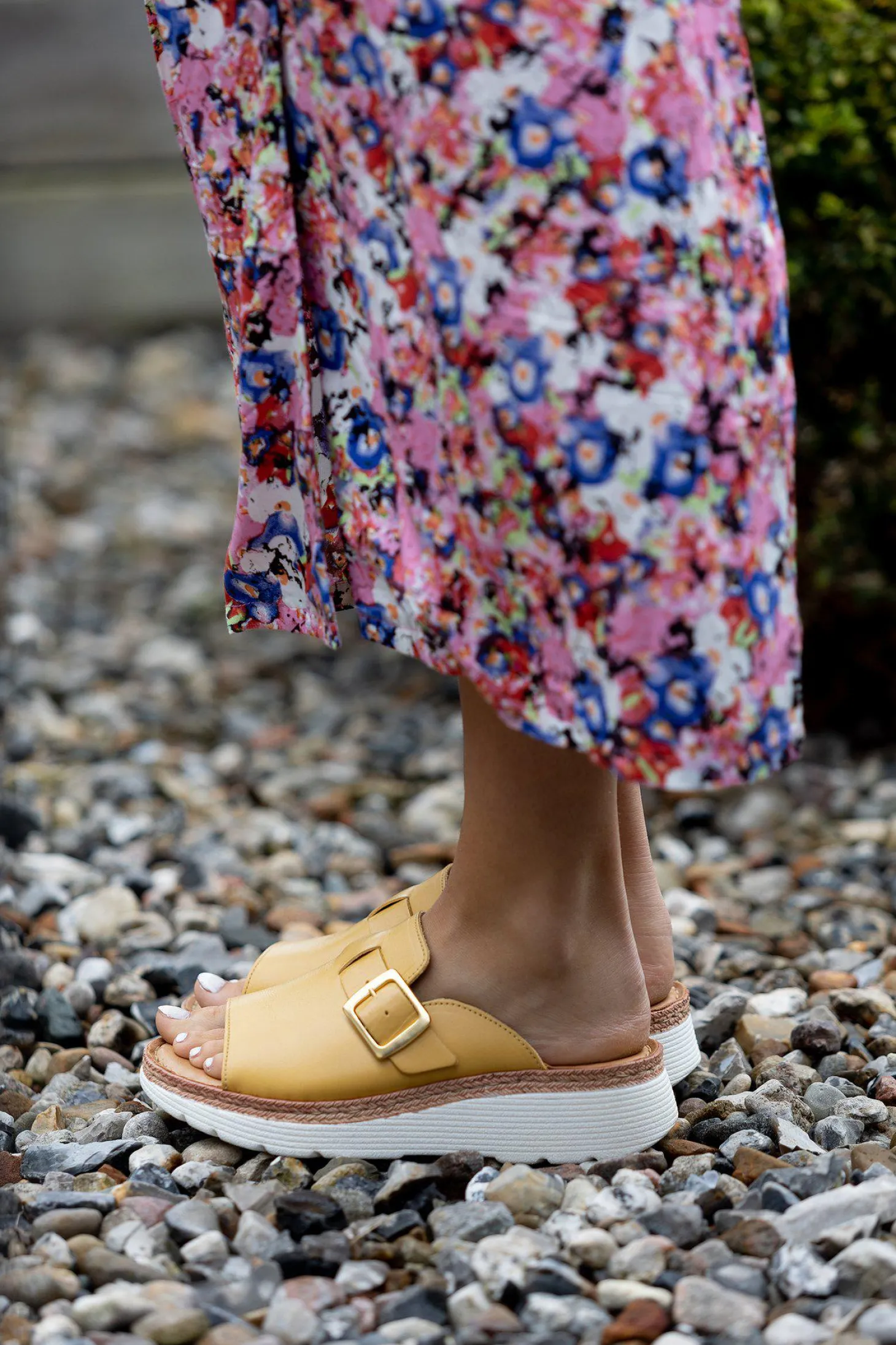 Maya 2 Sandals — Mustard