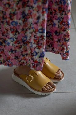 Maya 2 Sandals — Mustard