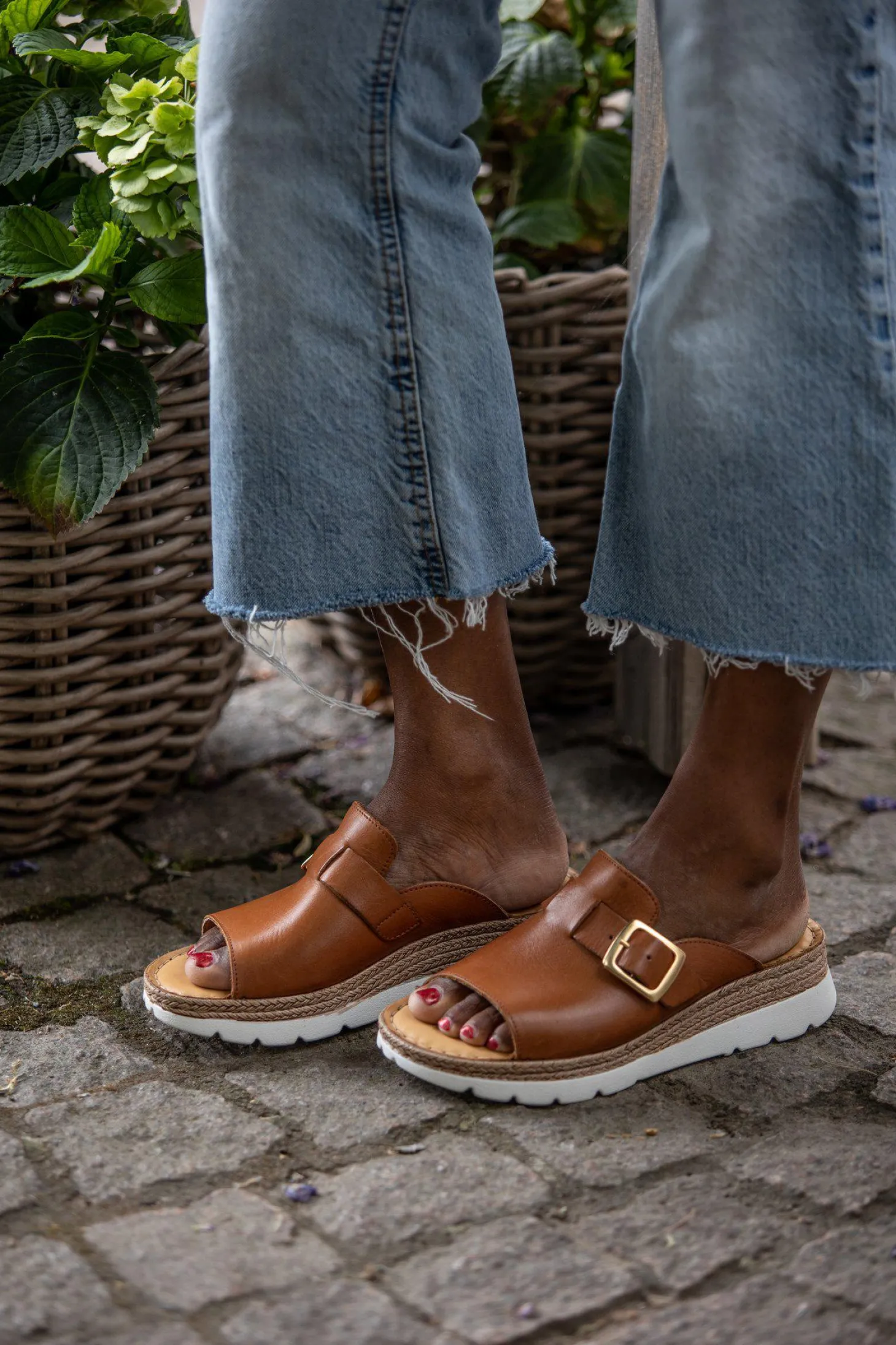 Maya Slip-in — Cognac