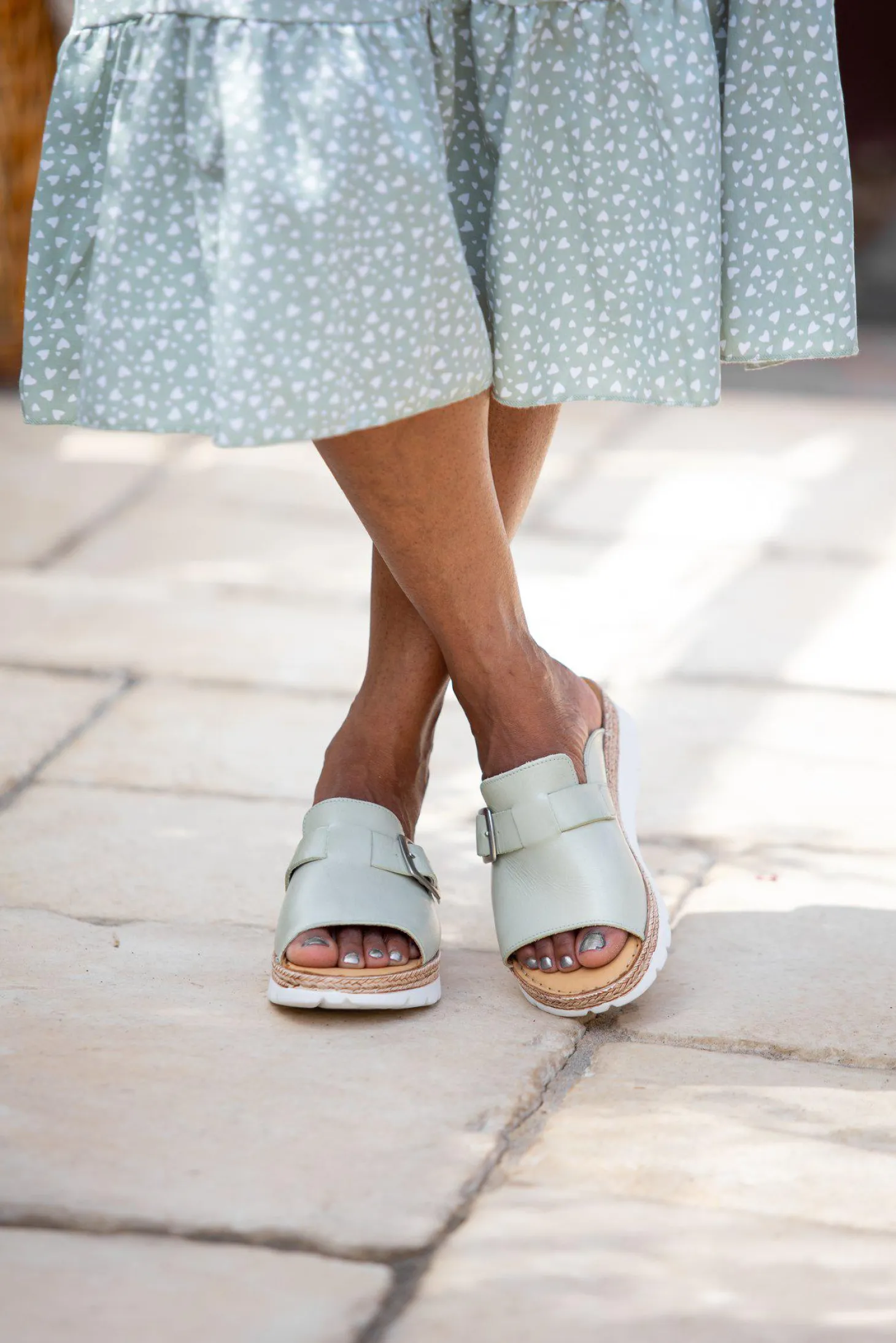 Maya Slip-in — Mint green