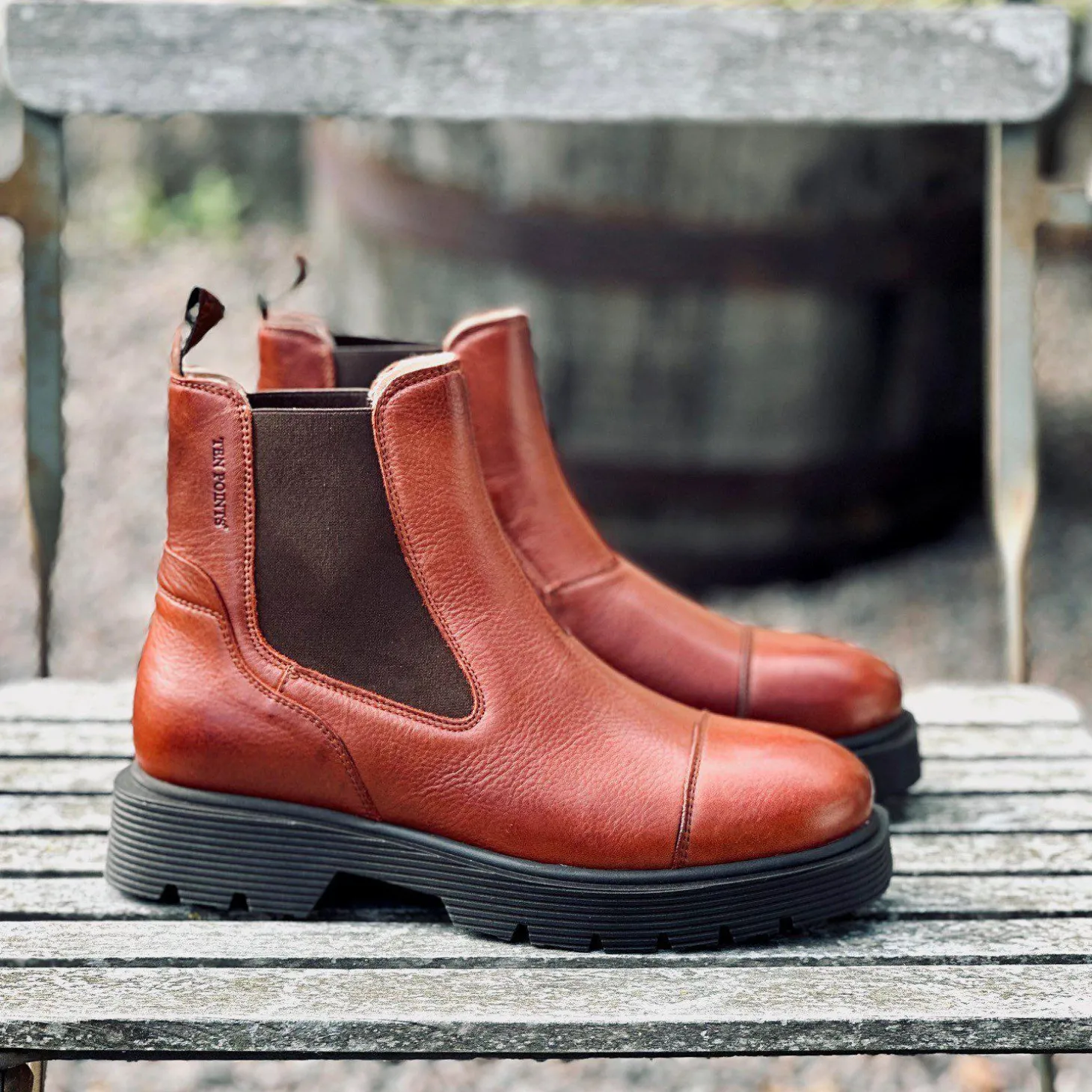 Mimmi Chelsea boots — Nutbrown