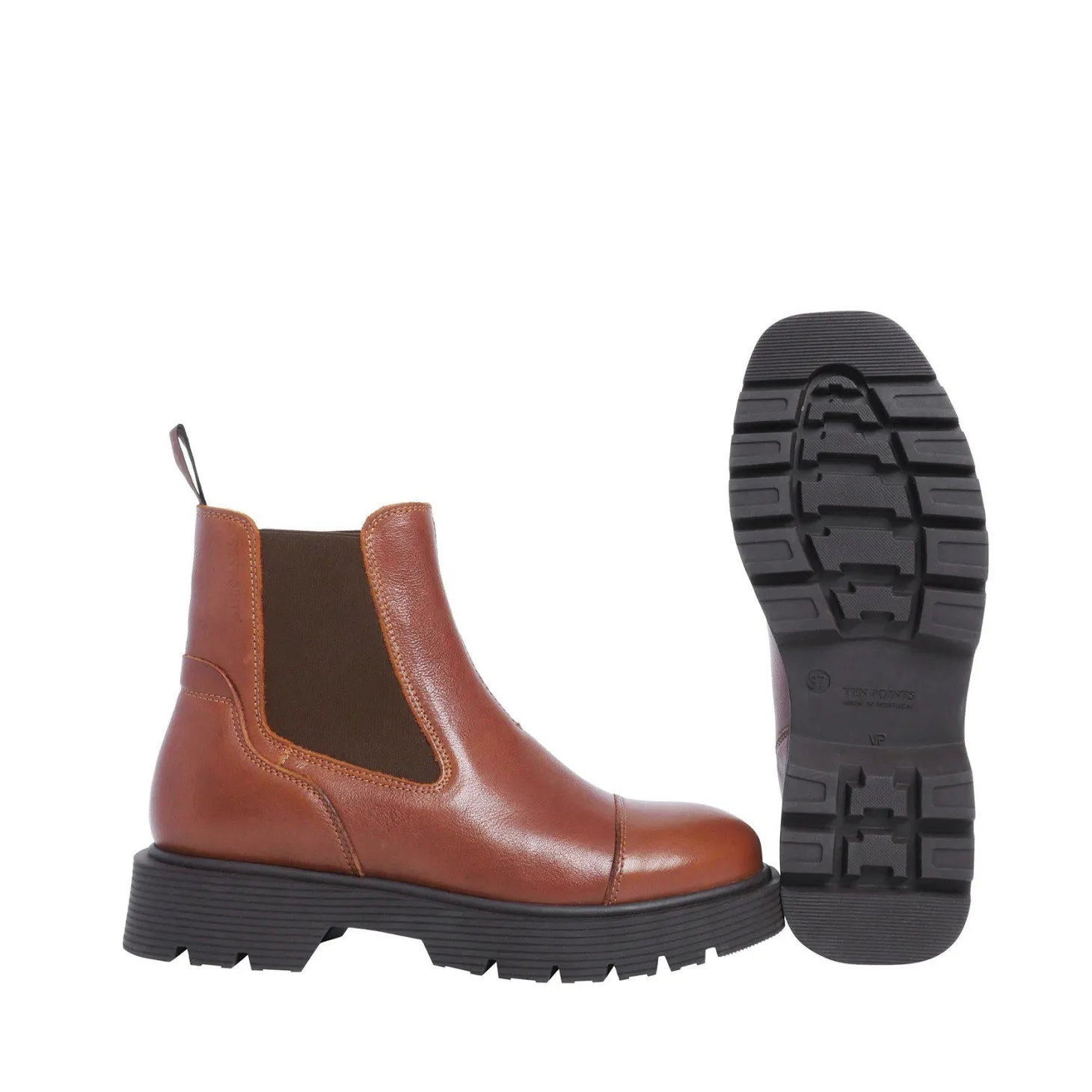 Mimmi Chelsea boots — Nutbrown