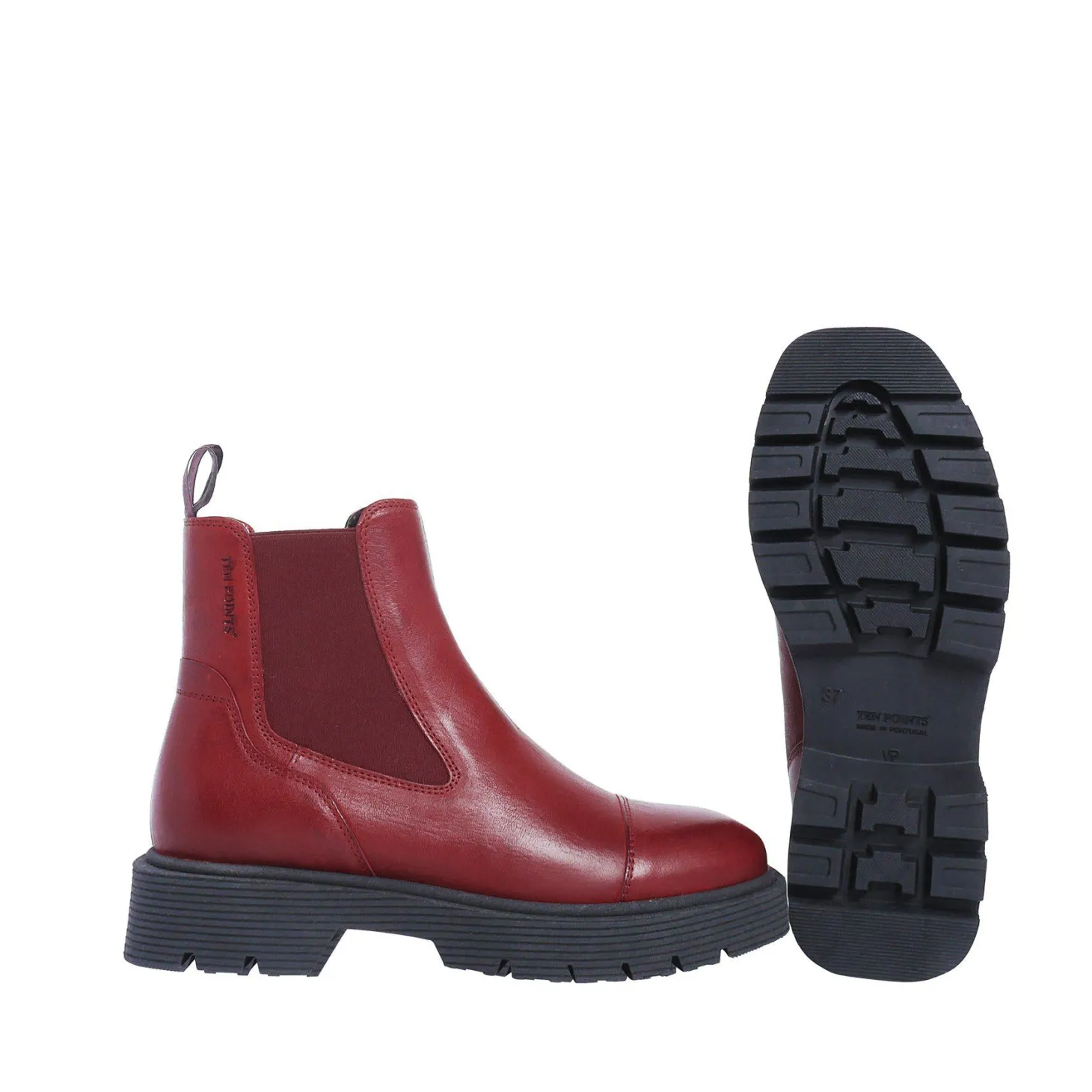 Mimmi Chelsea boots — Red