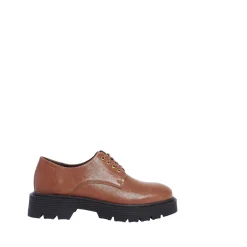 Mimmi Laced shoes — Cognac