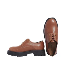 Mimmi Laced shoes — Cognac
