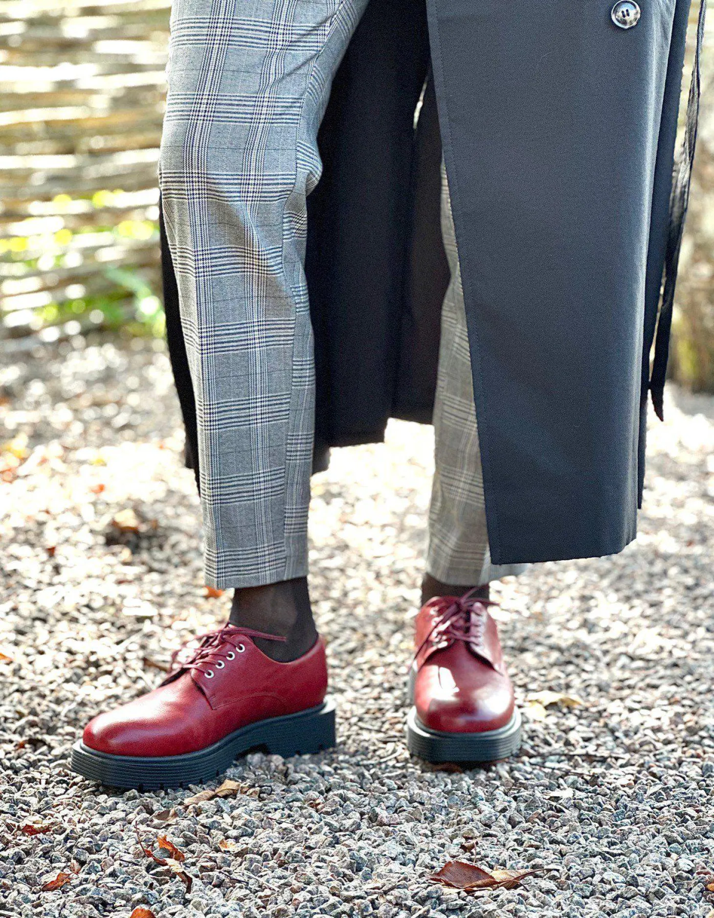 Mimmi Laced shoes — Red