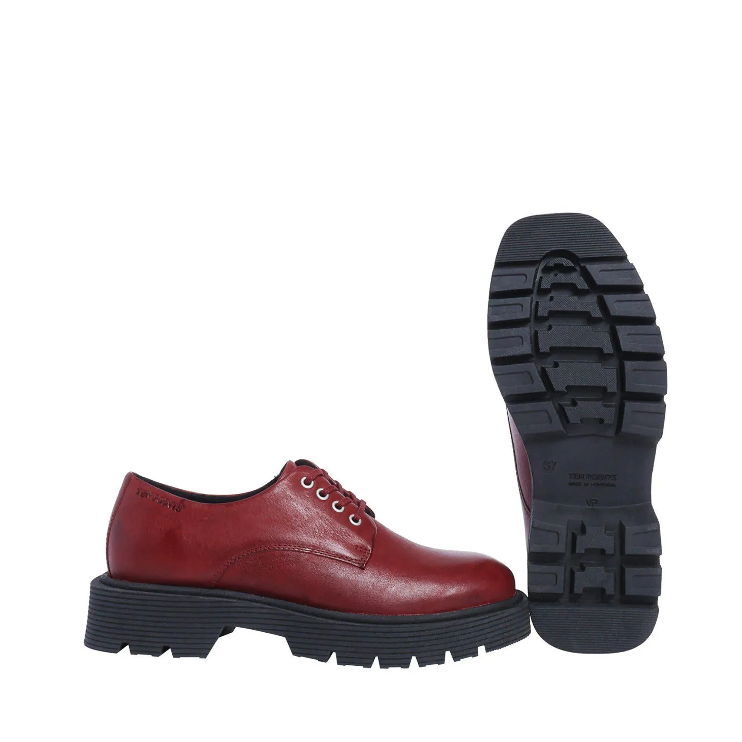 Mimmi Laced shoes — Red