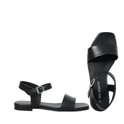 New Madeleine Sandals — Black