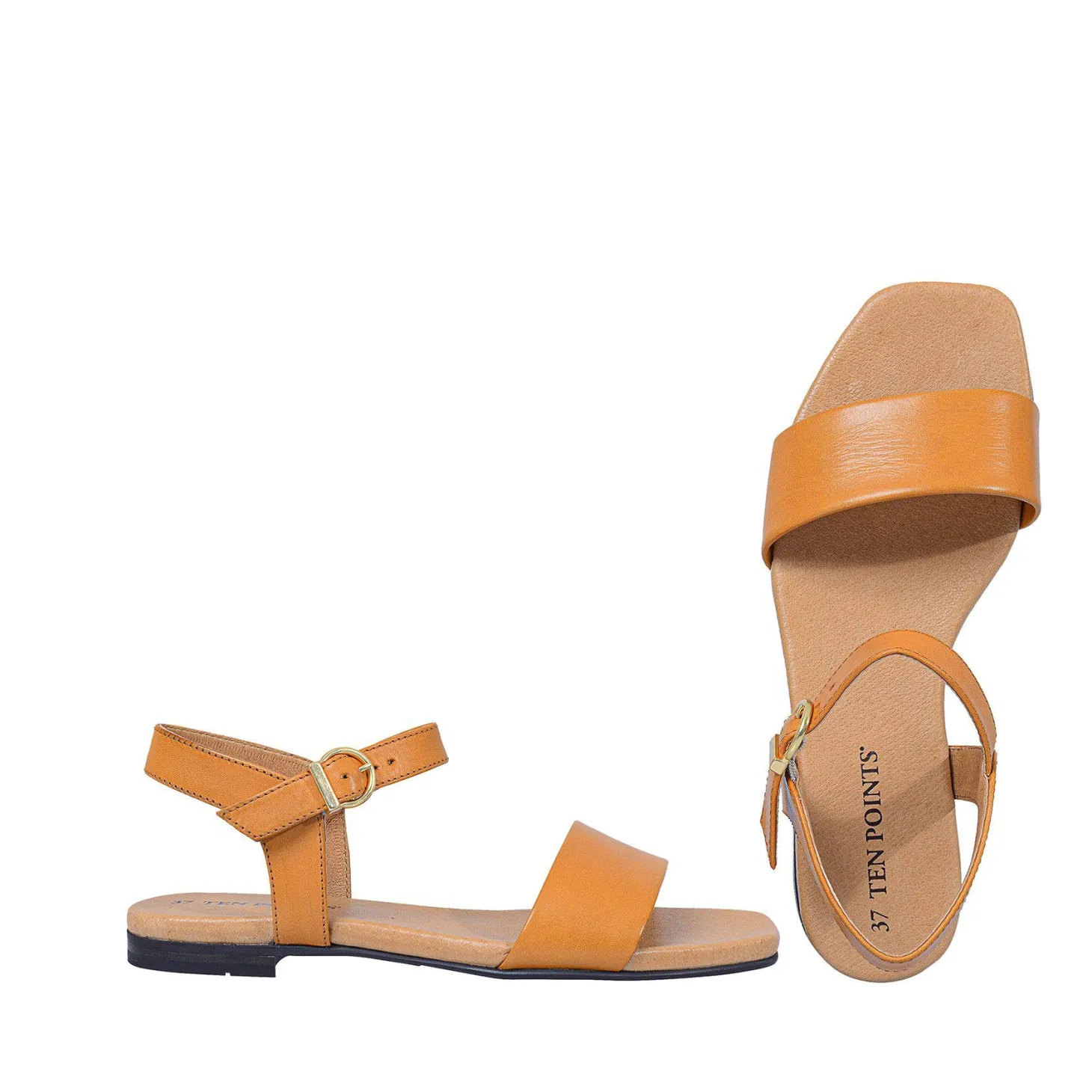 New Madeleine Sandals — Caramel