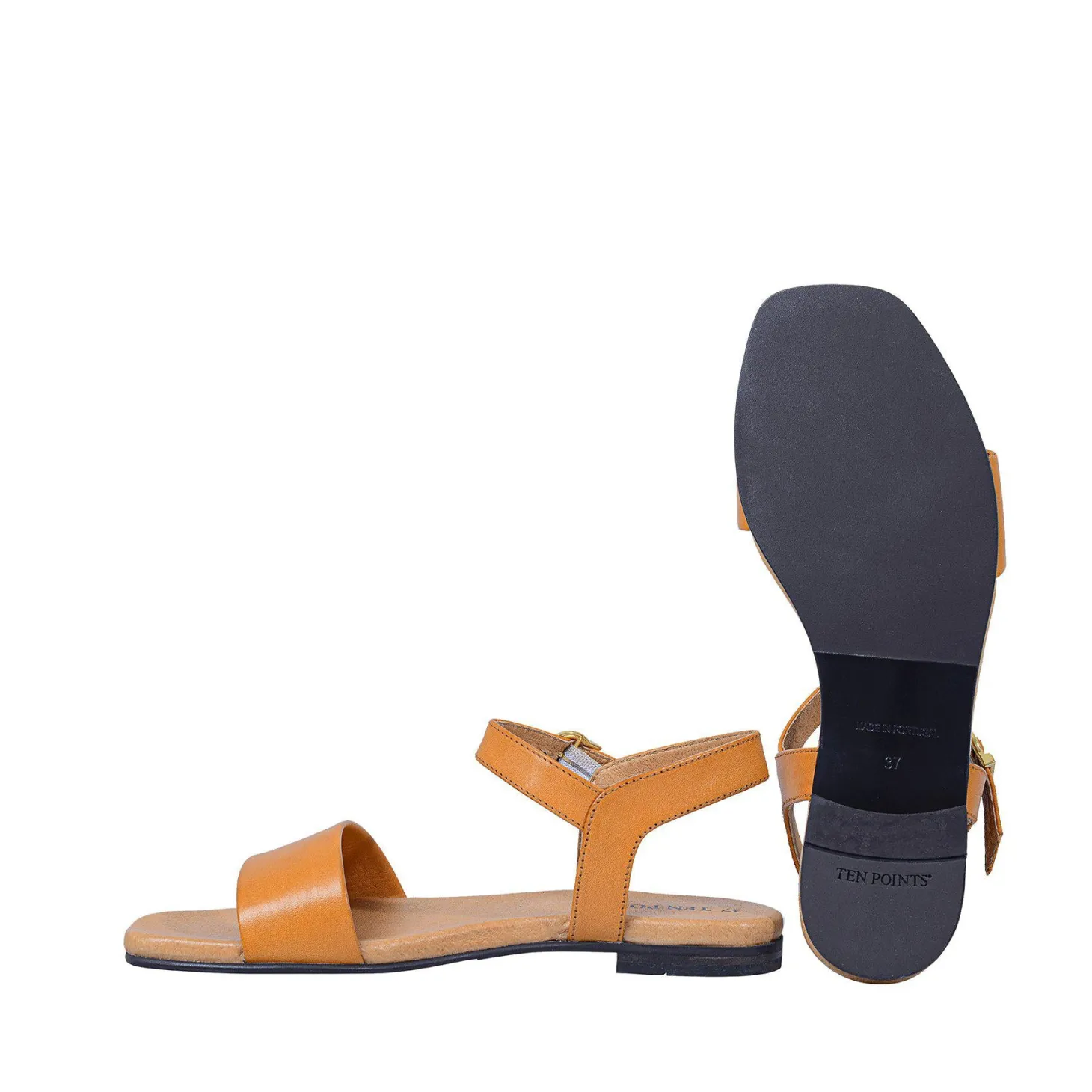 New Madeleine Sandals — Caramel