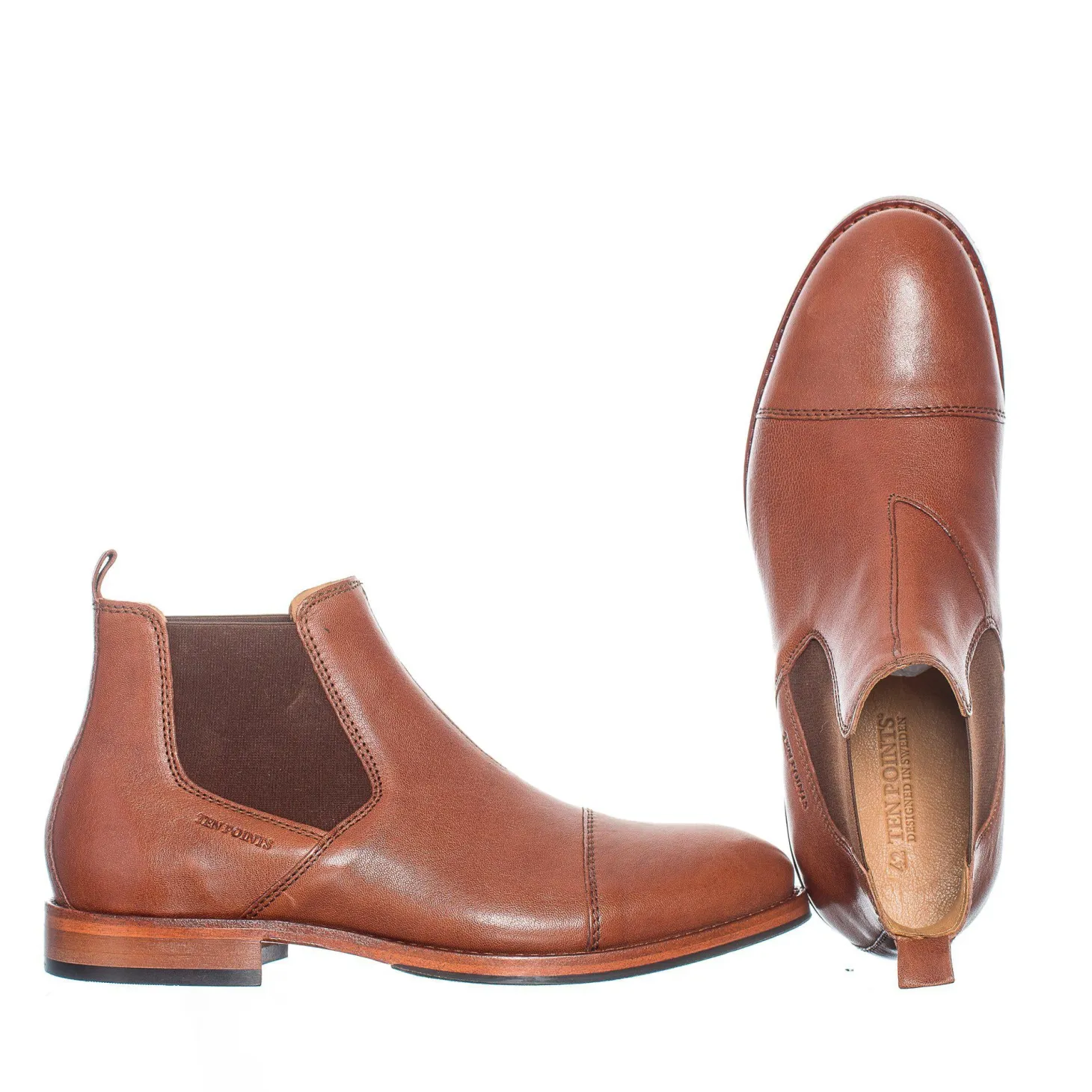 New Mercury Chelsea boots — Roasted brown