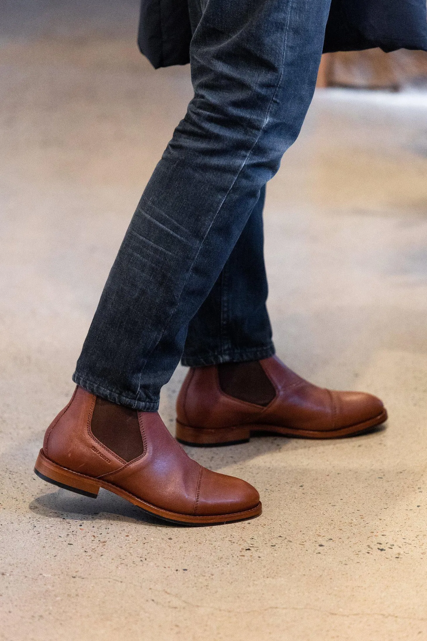 New Mercury Chelsea boots — Roasted brown