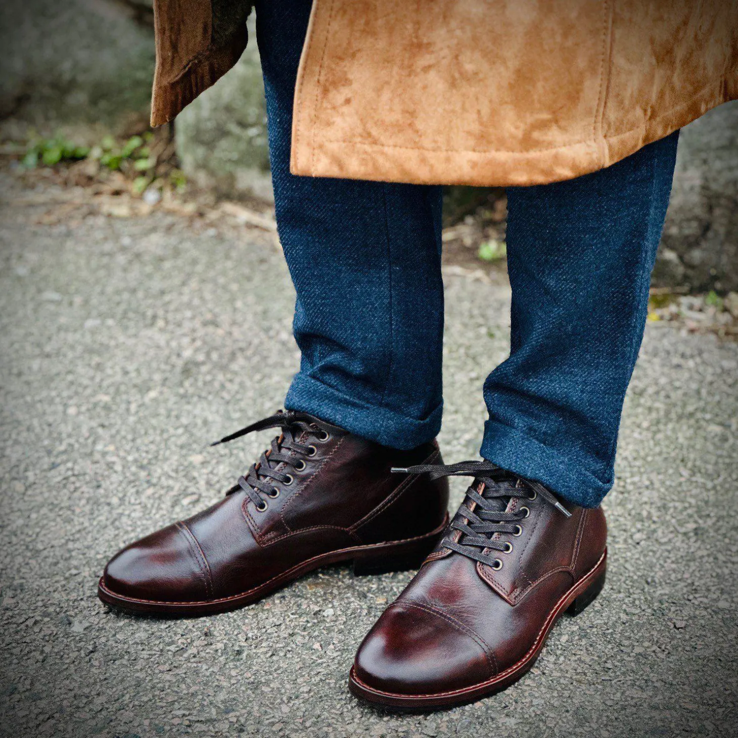 New Mercury Laced boots — Rust