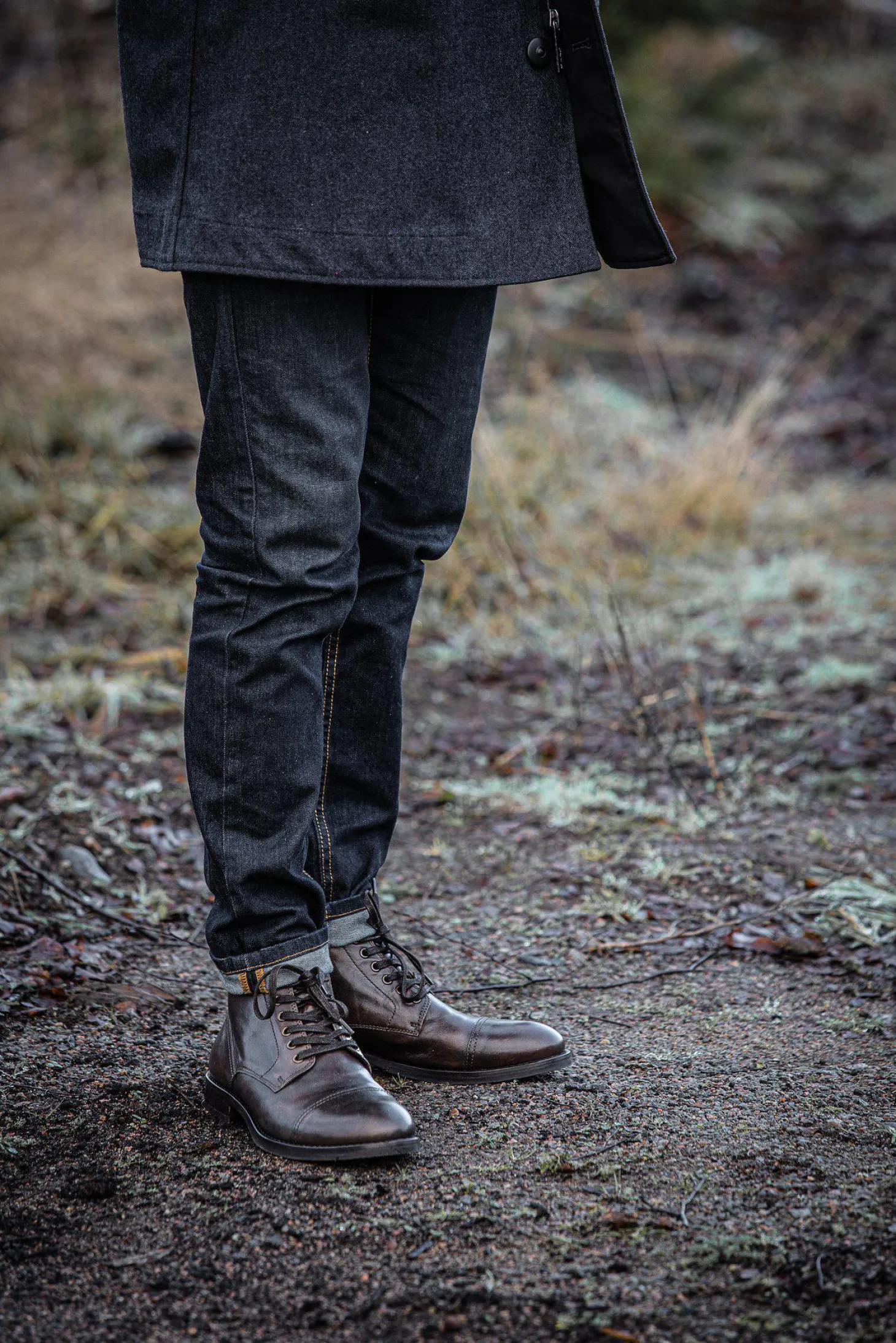 New Mercury Laced boots — Taupe