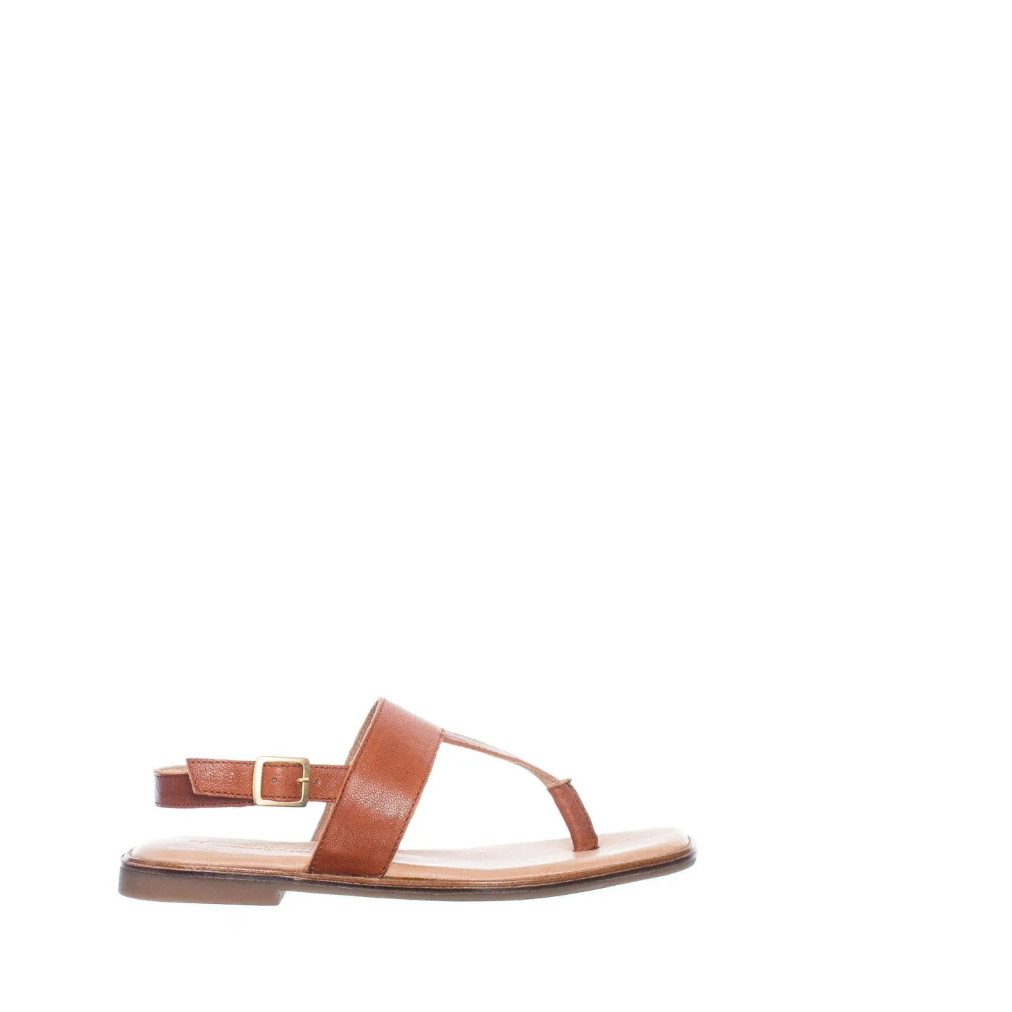 Olivia Sandals — Cognac