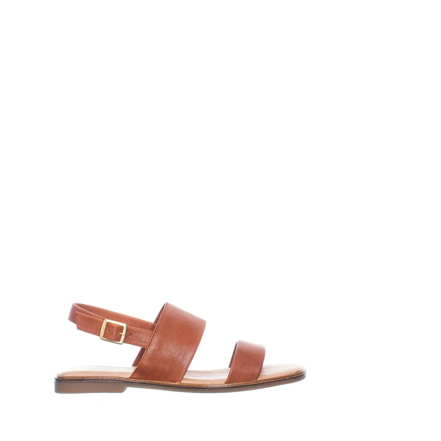 Olivia Sandals — Cognac