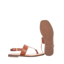 Olivia Sandals — Cognac
