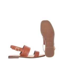 Olivia Sandals — Cognac