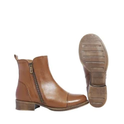 Pandora Ankle boots — Cognac