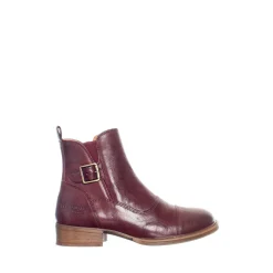 Pandora Ankle boots — Dark red