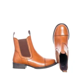 Pandora Chelsea boots — Cognac